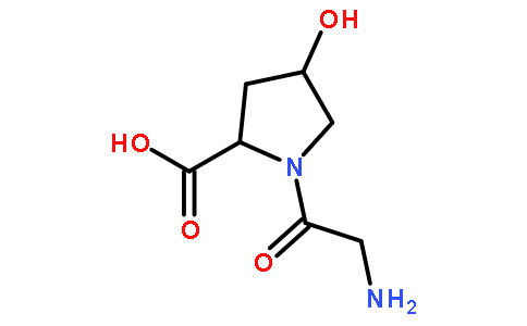(2S,4R)-1-(2-Aminoacetyl)-4-hydroxypyrrolidine-2-carboxylic acid