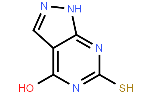 4-羟基-6-巯基吡唑并[3,4-d]嘧啶