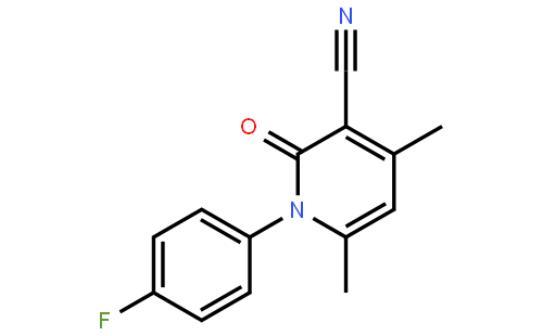 1-(4-Fluorophenyl)-4,6-dimethyl-2-oxo-1,2-dihydropyridine-3-carbonitrile