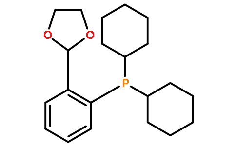 2-(2-Dicyclohexylphosphinophenyl)-1,3-dioxolane