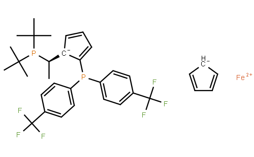 (R)-1-<sub>(SP)-2-[双[4-(三氟甲基)苯基]膦]二茂铁基</sub>乙基-二叔丁基膦