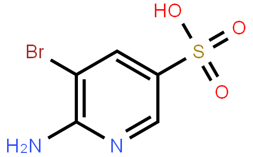 6-amino-5-bromopyridine-3-sulfonic acid
