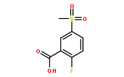 2-fluoro-5-methanesulfonyl-benzoic acid