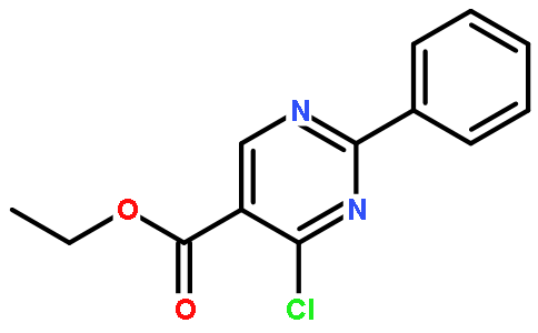 ETHYL 4-CHLORO-2-PHENYL-5-PYRIMIDINECARBOXYLATE