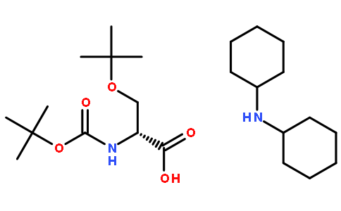 Dicyclohexylamine (R)-3-(tert-butoxy)-2-((tert-butoxycarbonyl)amino)propanoate
