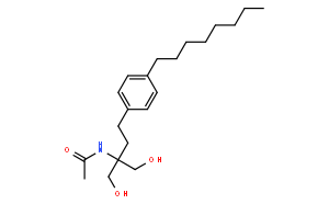 N-(1-hydroxy-2-(hydroxymethyl)-4-(4-octylphenyl)butan-2-yl)acetamide