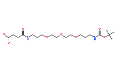 N-Boc-N'-succinyl-4,7,10-trioxa-1,13-tridecanediamine