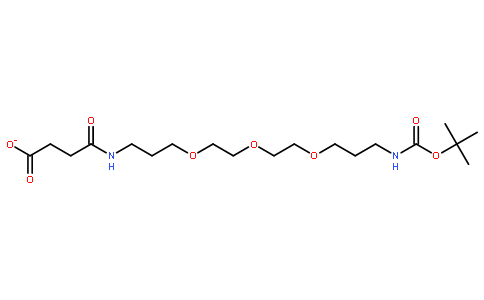 N-Boc-N'-succinyl-4,7,10-trioxa-1,13-tridecanediamine