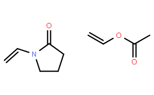 聚(1-乙烯吡咯烷酮-并-乙酸乙烯酯)	(共聚物,3:7) (50%的乙醇溶液)