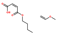 聚(乙烯基甲醚-alt-马来酸单丁酯)溶液