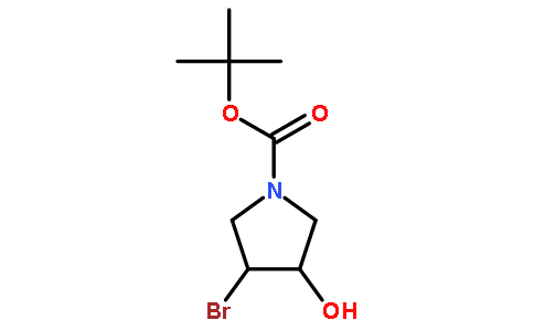 Tert-Butyl Trans-3-Bromo-4-Hydroxypyrrolidine-1-Carboxylate