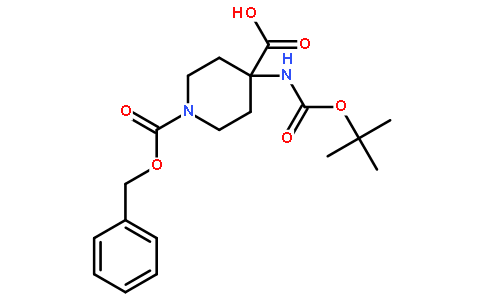 4-Boc-氨基哌啶-1,4-二羧酸-1-苄酯