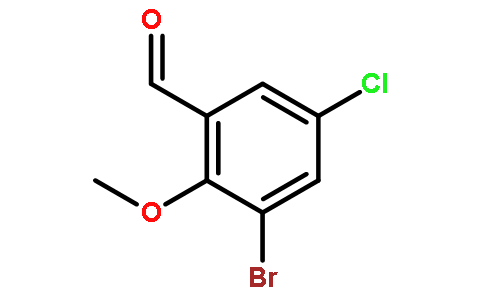 3-bromo-5-chloro-2-methoxybenzaldehyde