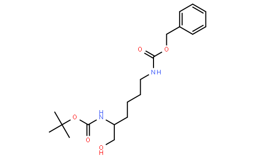 2-N-叔丁氧羰基-6-N-苄氧羰基-D-赖氨醇