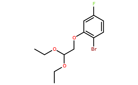 1-溴-2-(2,2-二乙氧基乙氧基)-4-氟苯