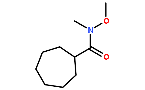 N-methoxy-N-methylcycloheptanecarboxamide