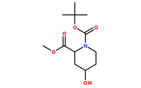 1,2-Piperidinedicarboxylic acid, 4-hydroxy-, 1-(1,1-dimethylethyl) 2-methyl ester, (2S,4R)-