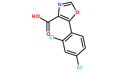 5-(2,4-Dichlorophenyl)oxazole-4-carboxylic acid
