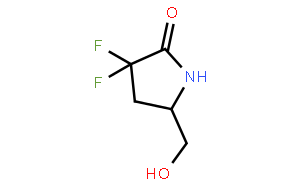 (S)-3,3-二氟-5-(羟基甲基)吡咯烷-2-酮