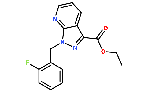 Ethyl 1-(2-fluorobenzyl)-1H-pyrazolo[3,4-b]pyridine-3-carboxylate