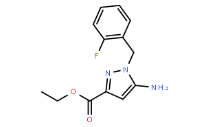 ethyl 5-amino-1-(2-fluorobenzyl)-1H-pyrazole-3-carboxylate