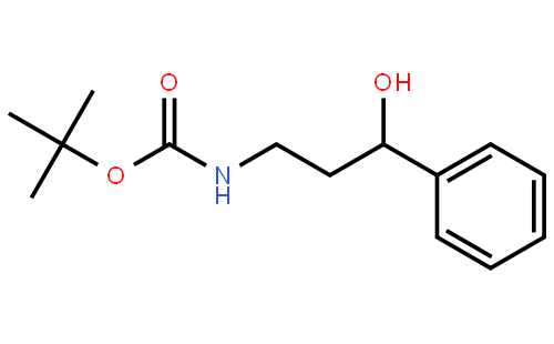 tert-Butyl (3-hydroxy-3-phenylpropyl)carbamate
