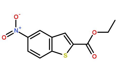5-Nitro-benzo[b]thiophene-2-carboxylic acid ethyl ester