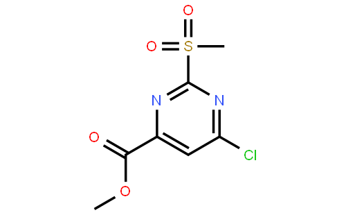 Methyl 6-chloro-2-(methylsulfonyl)pyrimidine-4-carboxylate
