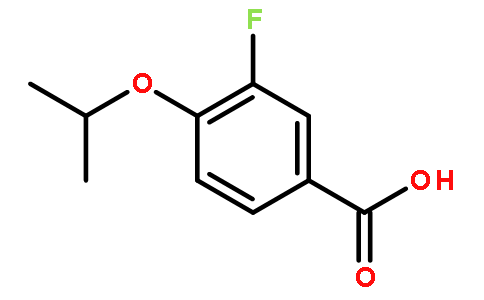 3-Fluoro-4-(1-methylethoxy)benzoic acid