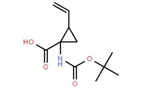 (1S,2R)-1-((tert-Butoxycarbonyl)amino)-2-vinylcyclopropanecarboxylic acid