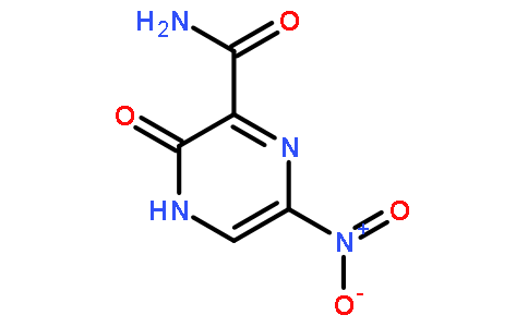 6-Nitro-3-oxo-3,4-dihydropyrazine-2-carboxamide