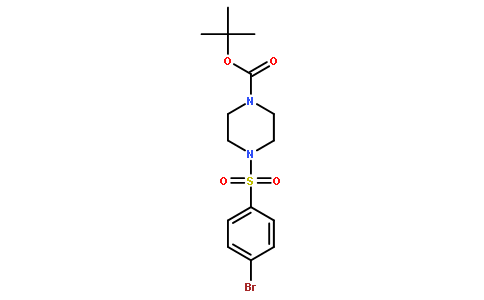 tert-Butyl 4-((4-bromophenyl)sulfonyl)piperazine-1-carboxylate