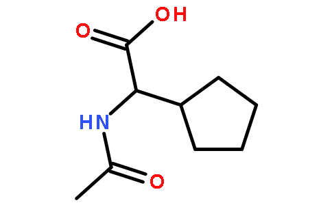 2-Acetamido-2-cyclopentylacetic acid