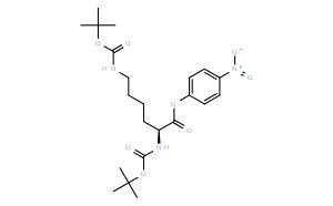 Boc-Lys(Boc)-Onp