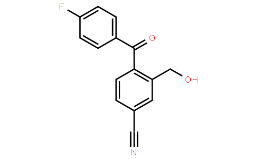 4-(4-Fluorobenzoyl)-3-(hydroxymethyl)benzonitrile