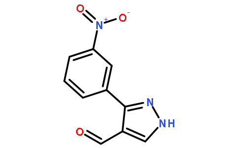 3-(3-nitrophenyl)-1H-pyrazole-4-carbaldehyde