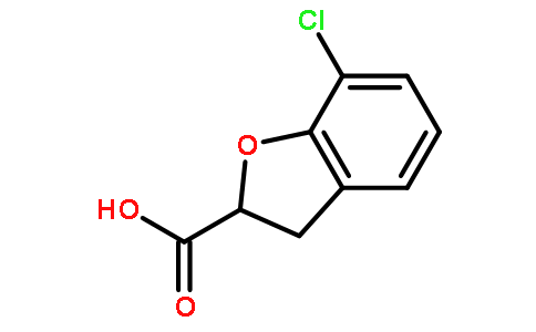 7-Chloro-2,3-dihydrobenzofuran-2-carboxylic acid