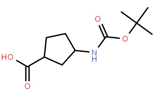(1R,3S)-N-叔丁氧羰基-1-氨基环戊烷-3-羧酸