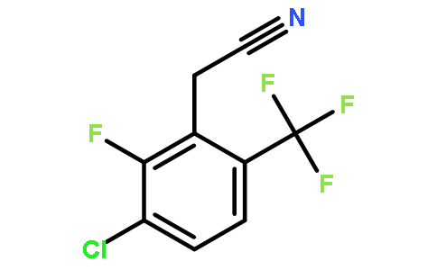 3-Chloro-2-fluoro-6-(trifluoromethyl)phenylacetonitrile