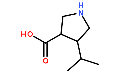 (3R,4R)-4-异丙基吡咯烷-3-羧酸