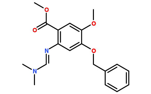 (E)-methyl 4-(benzyloxy)-2-(((dimethylamino)methylene)amino)-5-methoxybenzoate