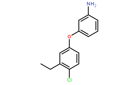3-(4-chloro-3-ethyl-phenoxy)-phenylamine