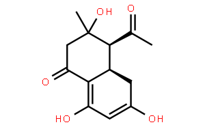 (3R,4R)-REL-4-乙酰基-3,4-二氢-3,6,8-三羟基-3-甲基-1(2H)-萘酮