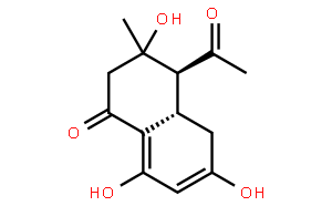4-(cis)-Acetyl-3,6,8-trihydroxy-