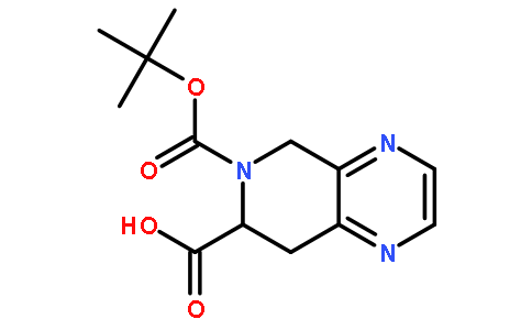 6-(叔丁氧羰基)-5,6,7,8-四氢吡啶并[3,4-B]吡嗪-7-甲酸