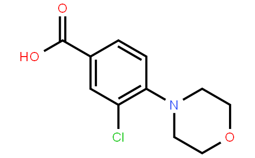 3 - 氯-4 - 吗啉代 - 苯甲酸