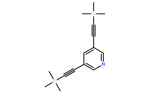 3,5-bis(2-(trimethylsilyl)ethynyl)pyridine