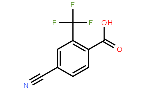 4-Cyano-2-(trifluoromethyl)benzoic acid