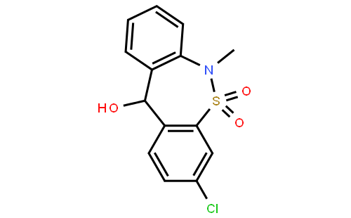 3-氯-6,11-二氢-6-甲基二苯并[c,f][1,2]硫氮杂卓-11-醇 5,5-二氧化物