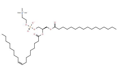 1-palmitoyl-2-oleoyl-sn-glycero-3-phosphocholine